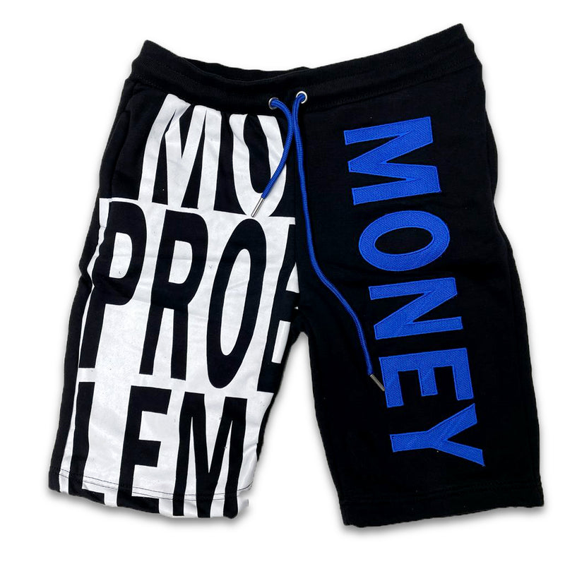 Retro Label Money Problems Shorts (Retro 1 KO Storm Blue)