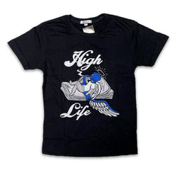Retro Label High Life Shirt (Retro 1 KO Storm Blue)
