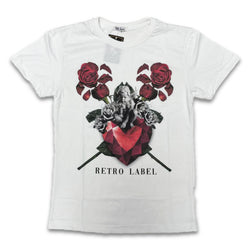 Retro Label Crystal Rose Shirt (Retro 12 Twist)