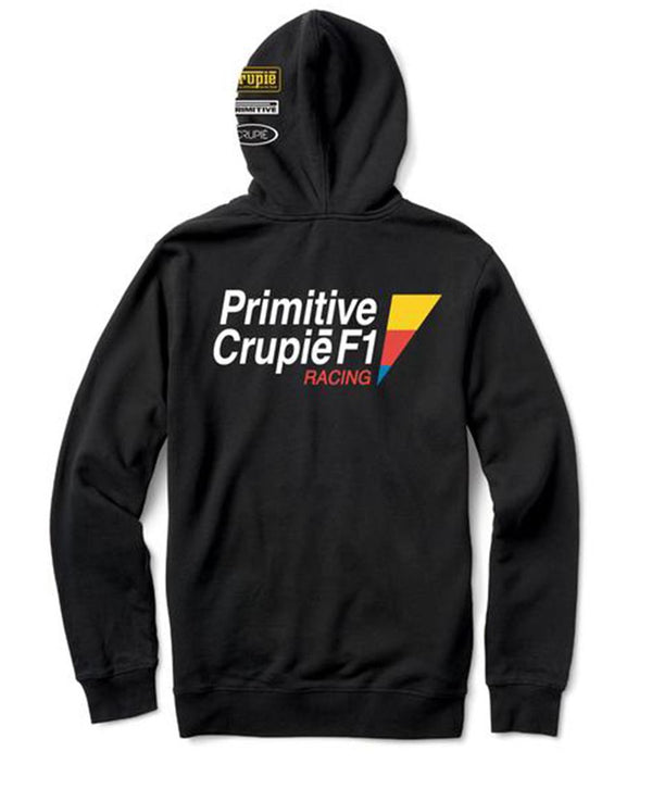 Primitive x Crupie Racing Hoodie (BLACK)