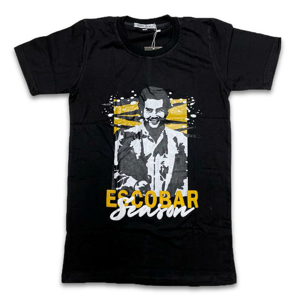 Retro Label Escobar Shirt (Retro 4 YELLOW THUNDER)