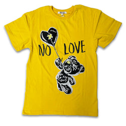 Retro Label No Love Shirt (Retro 4 YELLOW THUNDER)