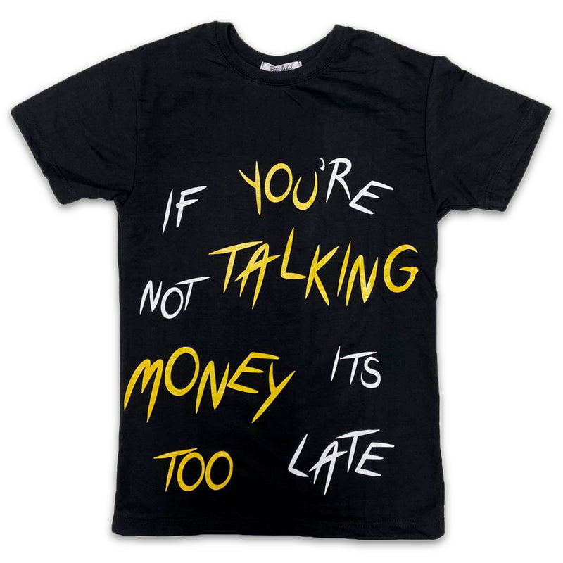 Retro Label Talking Money Shirt (Retro 4 YELLOW THUNDER)