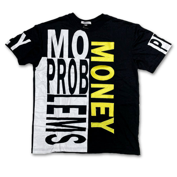 Retro Label Money Problems Shirt (Retro 4 YELLOW THUNDER)