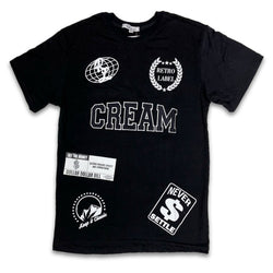 Retro Label Cream Shirt (Retro 5 Oreo)