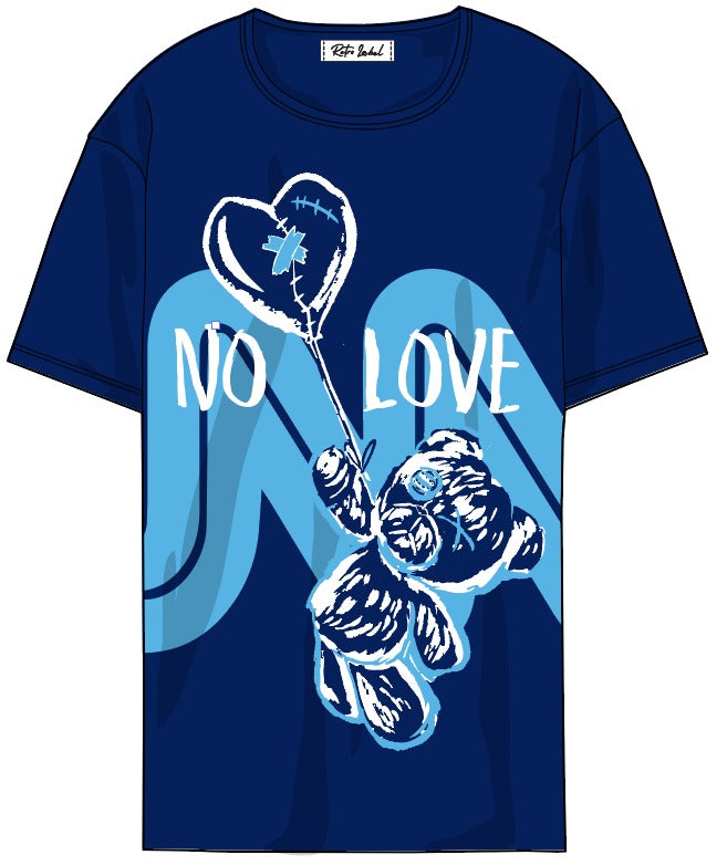 Retro Label No Love Shirt (Retro 13 Obsidian)