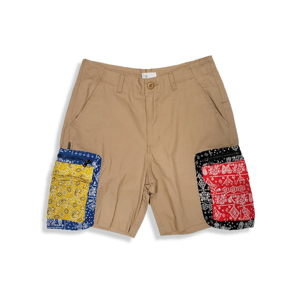 EPTM Multi Bandana Shorts (Khaki)