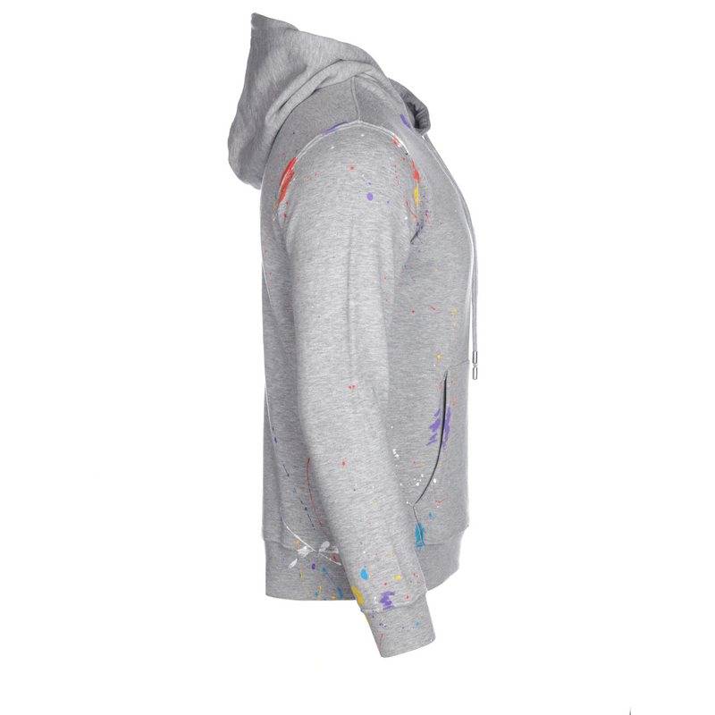 7th hvn paint splatter hoodie (GREY)