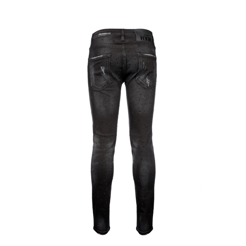 7th hvn STARGAZE JET Jeans (Black)