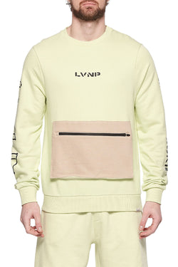 Eleven Paris Knit Crewneck Sweatshirt (CELERY)