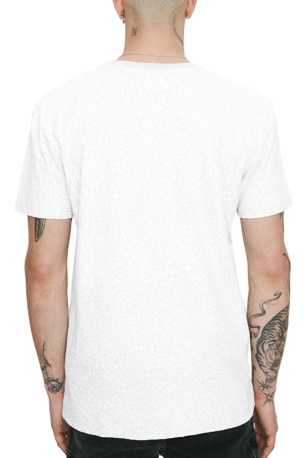 Eleven Paris Knit Short Sleeve Crewneck T-Shirt Gatrik (WHITE)