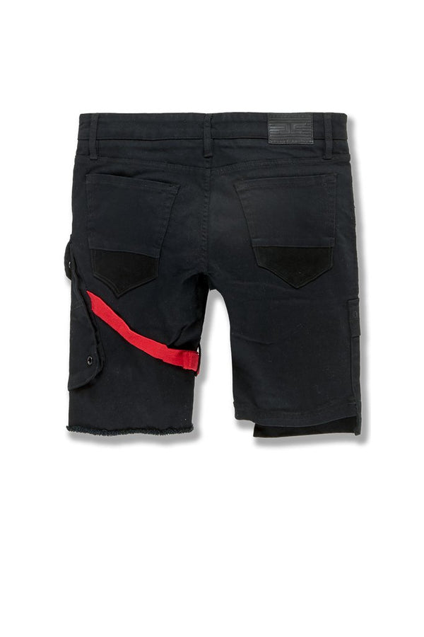 Jordan Craig Travis Cargo Shorts (Black)